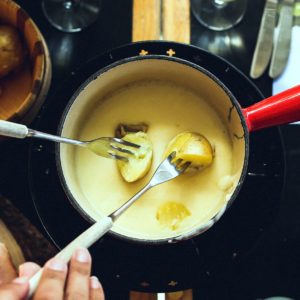 Fondue moitié-moitié